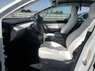 2022 Tesla Model Y Long Range with VIN 7SAYGDEE0NF436885, listed as a Copart auction lot 52101735 with 35,799 mi miles and Salvage Title. Bid and sale history available at carsss.com. Image 7.