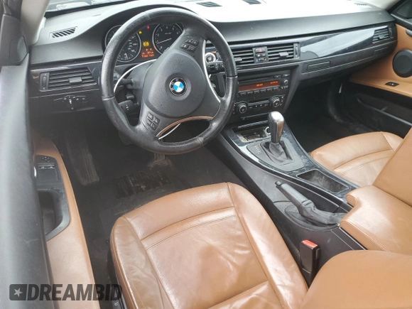 2008 BMW 3 Series 328i with VIN WBAWB33598P132378, listed as a Copart auction lot 50584275 with 117,847 mi miles and Salvage Title. Bid and sale history available at carsss.com. Image 8.