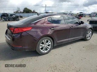 2012 Kia Optima EX with VIN 5XXGN4A74CG037395, listed as a Copart auction lot 49494385 with 124,661 mi miles and Salvage Title. Bid and sale history available at carsss.com. Image 3.