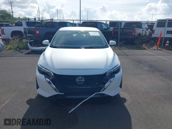 2024 Nissan Sentra SV with VIN 3N1AB8CV8RY320967, listed as a IAAI auction lot 42088012 with 8,863 mi miles and . Bid and sale history available at DreamBid. Image 13.