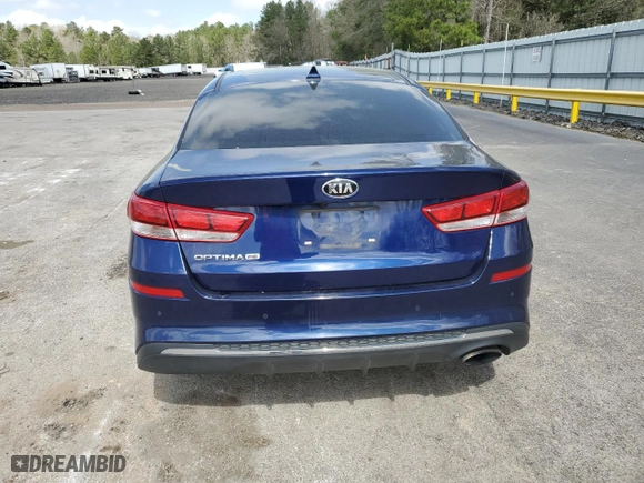 2020 Kia Optima LX with VIN 5XXGT4L39LG403321, listed as a Copart auction lot 48821355 with 122,388 mi miles and Salvage Title. Bid and sale history available at carsss.com. Image 6.