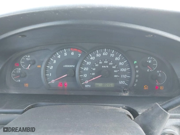 2005 Toyota Tundra SR5 with VIN 5TBET341X5S464119, listed as a IAAI auction lot 40121832 with 185,454 mi miles. Bid and sale history available at carsss.com. Image 7.