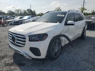 2024 Mercedes-Benz GLS 450 с VIN 4JGFF5KEXRB087062, выставлен на аукционе Copart как лот 56162235 с пробегом 20 550 миль миль и Списание • Salvage title. История ставок и продаж доступна на DreamBid. Изображение 1.