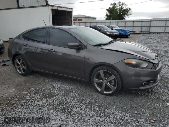 2016 Dodge Dart GT with VIN 1C3CDFEB1GD539233, listed as a Copart auction lot 52200295 with 85,152 mi miles and Salvage Title. Bid and sale history available at carsss.com. Image 4.