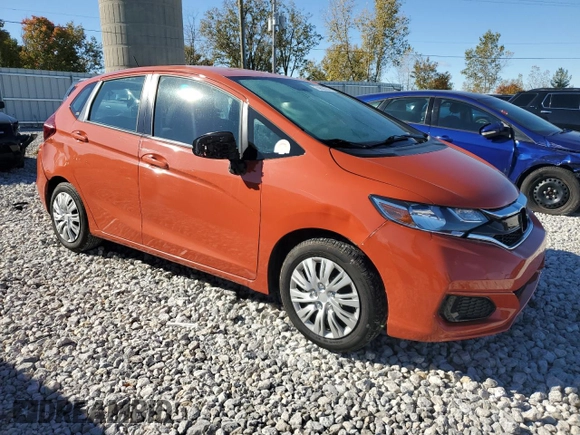 2018 Honda Fit LX with VIN 3HGGK5G44JM718570, listed as a Copart auction lot 74830344 with 158,523 mi miles and Salvage Title. Bid and sale history available at DreamBid. Image 4.