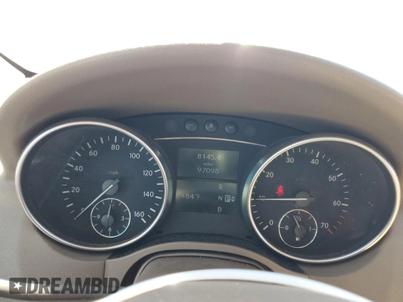 2006 Mercedes-Benz M 350 with VIN 4JGBB86E46A087128, listed as a Copart auction lot 47668055 with 97,098 mi miles and Salvage Title. Bid and sale history available at DreamBid. Image 9.