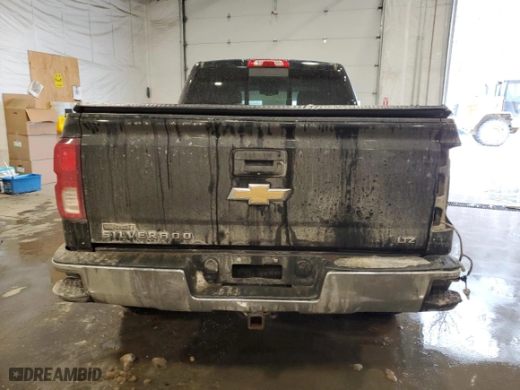 2017 Chevrolet Silverado 1500 LTZ with VIN 1GCVKSEC1HZ126843, listed as a Copart auction lot 44504815 with 118,559 mi miles and Salvage Title. Bid and sale history available at carsss.com. Image 6.