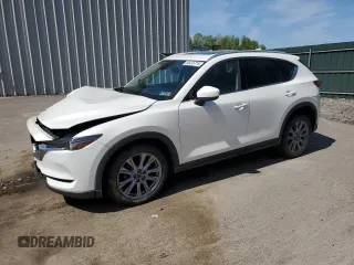2020 Mazda CX-5 Grand Touring with VIN JM3KFBDM7L1851699, listed as a Copart auction lot 56475715 with Not Provided miles and Salvage Title. Bid and sale history available at DreamBid. Image 1.