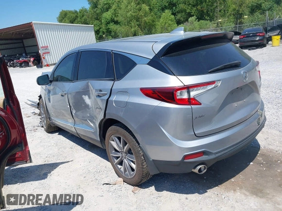 2019 Acura RDX Technology with VIN 5J8TC2H56KL028081, listed as a IAAI auction lot 40042142 with 76,899 mi miles and . Bid and sale history available at DreamBid. Image 3.
