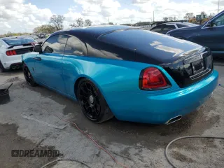 2015 Rolls-Royce Wraith z VIN SCA665C56FUX85095, wystawiony jako Copart lot #75506514 z przebiegiem 18 147 mil mil oraz Szkody całkowita. Historia ofert i sprzedaży dostępna na DreamBid. Obrazek 2.