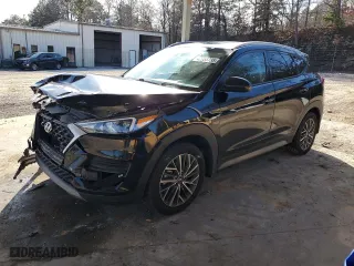 2020 Hyundai Tucson Ultimate with VIN KM8J33AL6LU150483, listed as a Copart auction lot 42955735 with 87,345 mi miles and Salvage Title. Bid and sale history available at carsss.com. Image 1.
