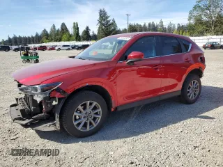 2023 Mazda CX-5 S Carbon Edition z VIN JM3KFBCM4P0270884, wystawiony jako Copart lot #55533245 z przebiegiem 29 044 mil mil oraz Szkody całkowita. Historia ofert i sprzedaży dostępna na DreamBid. Obrazek 1.