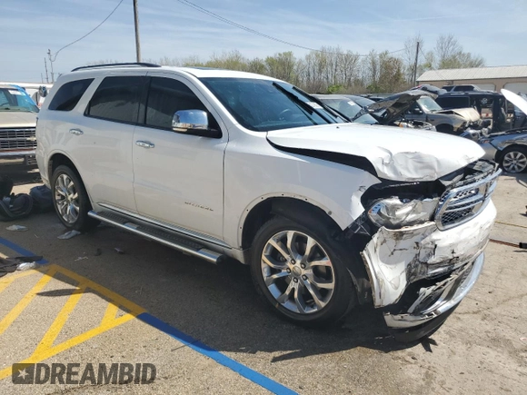 2016 Dodge Durango Citadel z VIN 1C4RDJEG7GC449465, wystawiony jako Copart lot #53279635 z przebiegiem 138 930 mil mil oraz Szkoda całkowita • Salvage title. Historia ofert i sprzedaży dostępna na DreamBid. Obrazek 4.