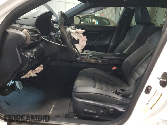 2020 Lexus IS 300 F Sport with VIN JTHGA1D26L5105256, listed as a Copart auction lot 58562945 with 75,244 mi miles and Non repairable. Bid and sale history available at DreamBid. Image 7.