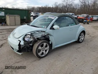 2006 Volkswagen Beetle с VIN 3VWRF31Y56M303208, выставлен на аукционе Copart как лот 86480404 с пробегом 120 783 миль миль и Списание • Salvage title. История ставок и продаж доступна на DreamBid. Изображение 1.
