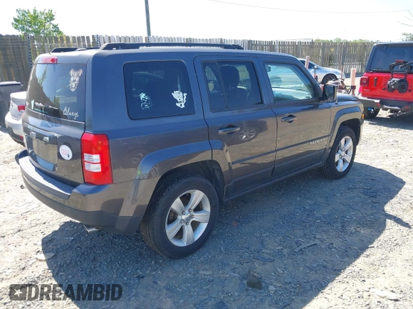 2017 Jeep Patriot High Altitude with VIN 1C4NJRFB8HD190411, listed as a IAAI auction lot 42145467 with 149,293 mi miles. Bid and sale history available at carsss.com. Image 4.