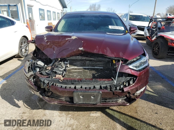 2017 Ford Fusion SE with VIN 3FA6P0H9XHR199696, listed as a Copart auction lot 49957275 with 139,677 mi miles and Salvage Title. Bid and sale history available at DreamBid. Image 5.