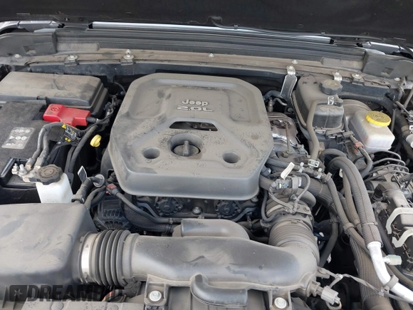 2021 Jeep Wrangler Unlimited Sahara with VIN 1C4HJXEN4MW503014, listed as a IAAI auction lot 41900234 with 16,444 mi miles and . Bid and sale history available at DreamBid. Image 10.