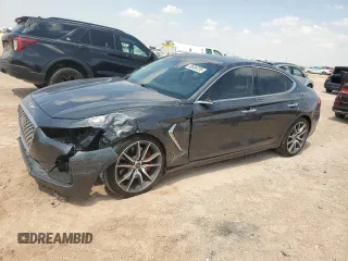 2019 Genesis G70 Advanced z VIN KMTG74LE1KU031151, wystawiony jako Copart lot #53536725 z przebiegiem 32 223 mil mil oraz Szkoda całkowita • Salvage title. Historia ofert i sprzedaży dostępna na DreamBid. Obrazek 1.