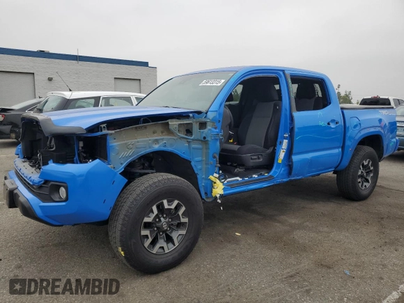 2021 Toyota Tacoma SR with VIN 3TMCZ5AN1MM426566, listed as a Copart auction lot 59613315 with 28,903 mi miles and Salvage title. Bid and sale history available at DreamBid. Image 1.
