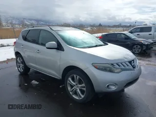 2010 Nissan Murano SL with VIN JN8AZ1MWXAW108773, listed as a IAAI auction lot 41601442 with 198,474 mi miles. Bid and sale history available at carsss.com. Image 1.