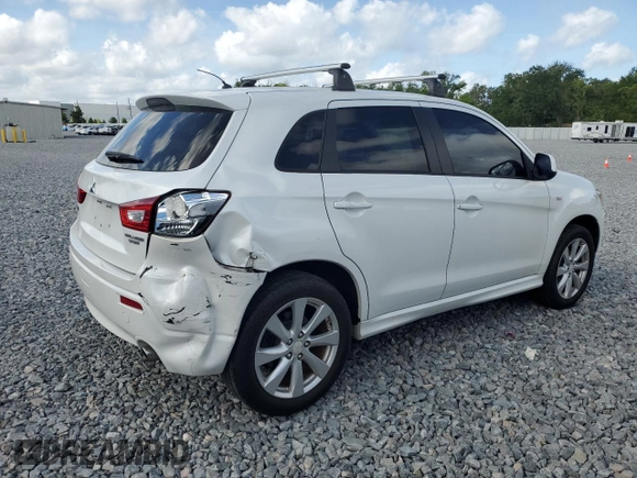 2012 Mitsubishi Outlander Sport SE with VIN JA4AP4AU9CZ005989, listed as a Copart auction lot 51596355 with 88,512 mi miles and Salvage Title. Bid and sale history available at carsss.com. Image 3.