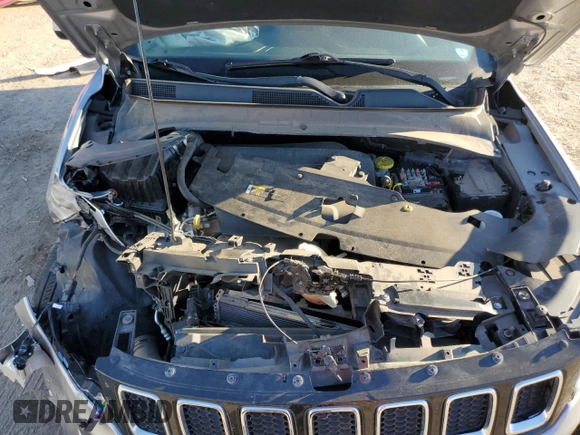 2018 Jeep Compass Altitude с VIN 3C4NJDBB4JT178541, выставлен на аукционе Copart как лот 72243333 с пробегом 60 978 миль миль и На запчасти • Non repairable. История ставок и продаж доступна на DreamBid. Изображение 12.