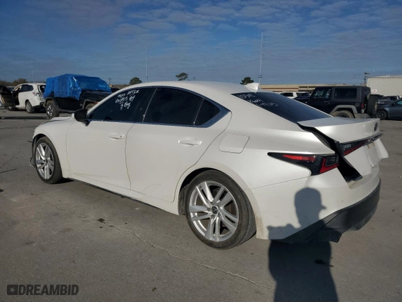 2022 Lexus IS with VIN JTHCA1D2XN5120103, listed as a Copart auction lot 48674295 with 64,947 mi miles and Salvage Title. Bid and sale history available at carsss.com. Image 2.