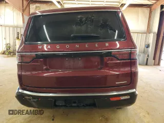 2024 Jeep Wagoneer Series II with VIN 1C4SJVBP5RS125624, listed as a Copart auction lot 47081885 with 25,080 mi miles and Salvage Title. Bid and sale history available at carsss.com. Image 6.