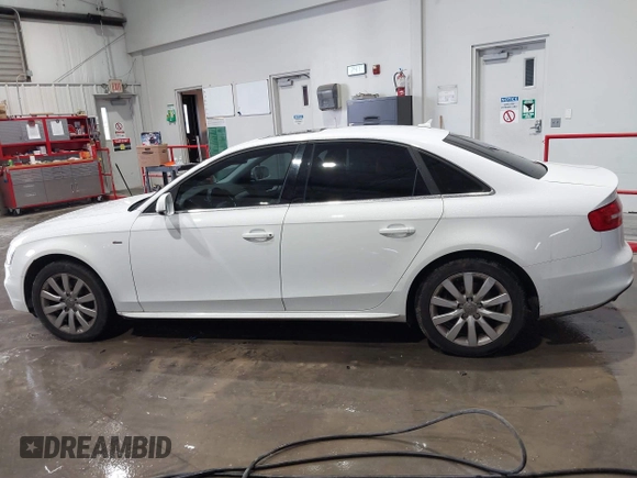 2015 Audi A4 Premium with VIN WAUBFAFL1FN028283, listed as a IAAI auction lot 41439349 with 121,780 mi miles. Bid and sale history available at carsss.com. Image 14.