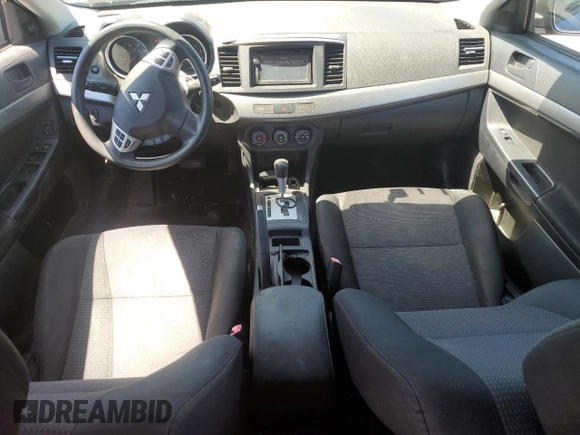 2010 Mitsubishi Lancer ES with VIN JA32U2FU0AU032328, listed as a Copart auction lot 54820975 with 173,792 mi miles and Salvage Title. Bid and sale history available at DreamBid. Image 8.
