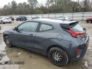 2019 Hyundai Veloster 2.0 with VIN KMHTG6AF3KU018000, listed as a Copart auction lot 81749623 with 101,165 mi miles. Bid and sale history available at carsss.com. Image 2.