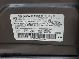 2018 Infiniti Q50 3.0t SPORT with VIN JN1EV7AR4JM432729, listed as a IAAI auction lot 39949005 with 67,743 mi miles. Bid and sale history available at carsss.com. Image 9.