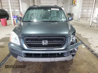 2005 Honda Pilot EX with VIN 5FNYF18455B053400, listed as a Copart auction lot 49530955 with 173,086 mi miles and Salvage Title. Bid and sale history available at DreamBid. Image 5.