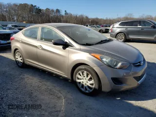 2011 Hyundai Elantra Limited with VIN 5NPDH4AE9BH028414, listed as a Copart auction lot 87809005 with 160,822 mi miles and Salvage title. Bid and sale history available at DreamBid. Image 4.