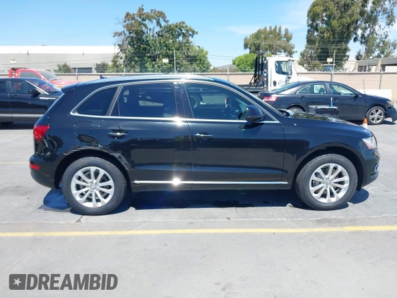 2015 Audi Q5 Premium Plus with VIN WA1LFAFPXFA093368, listed as a IAAI auction lot 42862170 with 160,810 mi miles and . Bid and sale history available at DreamBid. Image 13.