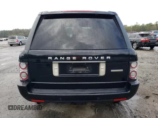 2012 Land Rover Range Rover SC with VIN SALMF1E46CA368272, listed as a Copart auction lot 78588034 with 124,179 mi miles and Salvage title. Bid and sale history available at DreamBid. Image 6.