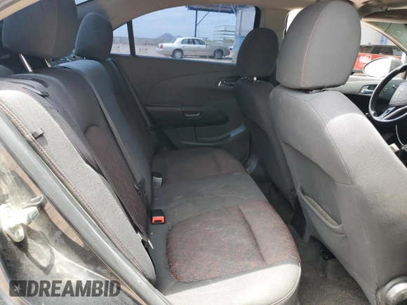 2017 Chevrolet Sonic LT with VIN 1G1JD5SG1H4103649, listed as a Copart auction lot 58536765 with 128,562 mi miles and Salvage title. Bid and sale history available at DreamBid. Image 10.