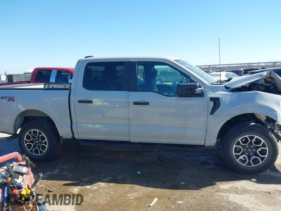 2023 Ford F-150 XL with VIN 1FTFW1E57PKE62881, listed as a IAAI auction lot 41481403 with 20,603 mi miles. Bid and sale history available at carsss.com. Image 13.