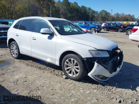 2014 Audi Q5 Premium z VIN WA1CFAFP0EA061818, wystawiony jako IAAI lot #40845361 z przebiegiem 166 333 mil mil oraz . Historia ofert i sprzedaży dostępna na DreamBid. Obrazek 1.