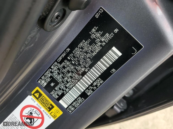 2013 Lexus RX 450h with VIN JTJBC1BA0D2067006, listed as a Copart auction lot 51347385 with 96,766 mi miles and Salvage Title. Bid and sale history available at carsss.com. Image 14.