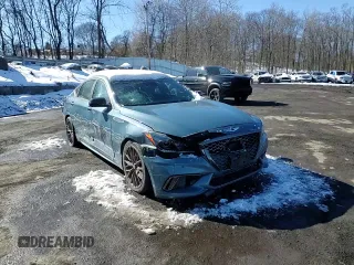2018 Genesis G80 Sport с VIN KMHGN4JBXJU248625, выставлен на аукционе Copart как лот 46357525 с пробегом 98 407 миль миль и Списание • Salvage title. История ставок и продаж доступна на DreamBid. Изображение 10.
