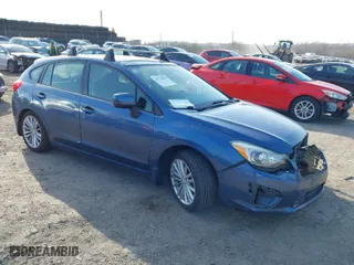 2012 Subaru Impreza Wagon 2.0i Premium with VIN JF1GPAF65CH208057, listed as a IAAI auction lot 41774058 with 93,335 mi miles. Bid and sale history available at carsss.com. Image 1.