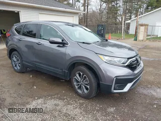 2022 Honda CR-V EX-L with VIN 7FARW2H89NE049187, listed as a IAAI auction lot 41910948 with 35,060 mi miles. Bid and sale history available at carsss.com. Image 1.