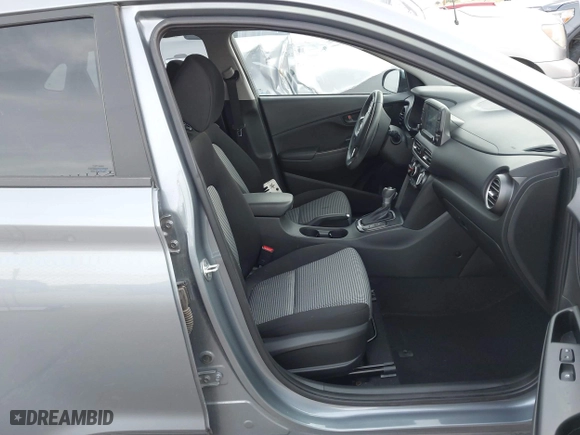 2021 Hyundai Kona SEL with VIN KM8K22AA4MU616767, listed as a IAAI auction lot 40977916 with 83,652 mi miles. Bid and sale history available at carsss.com. Image 5.