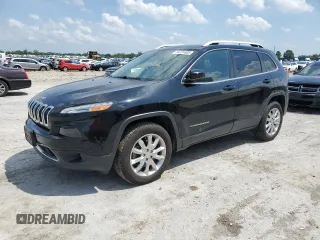 2017 Jeep Cherokee Limited z VIN 1C4PJMDB7HW618553, wystawiony jako Copart lot #54724605 z przebiegiem 89 911 mil mil oraz Szkoda całkowita • Salvage title. Historia ofert i sprzedaży dostępna na DreamBid. Obrazek 1.