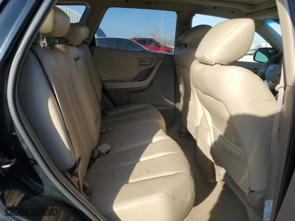2006 Nissan Murano SL with VIN JN8AZ08W86W526213, listed as a Copart auction lot 85296834 with 202,884 mi miles and Salvage Title. Bid and sale history available at carsss.com. Image 11.