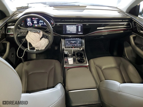 2020 Audi Q8 Prestige with VIN WA1FVAF15LD022939, listed as a Copart auction lot 57142233 with 35,061 mi miles. Bid and sale history available at carsss.com. Image 8.