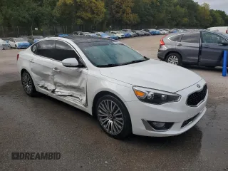 2016 Kia Cadenza Premium with VIN KNALN4D7XG5199162, listed as a Copart auction lot 71220124 with 115,678 mi miles and Salvage Title. Bid and sale history available at carsss.com. Image 4.