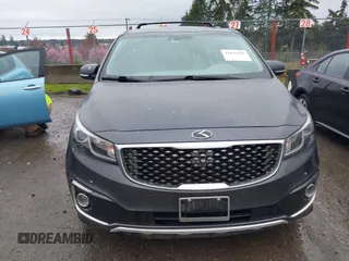 2016 Kia Sedona SX-L with VIN KNDME5C16G6118727, listed as a IAAI auction lot 41835104 with 116,657 mi miles. Bid and sale history available at carsss.com. Image 12.